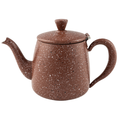 Premium Teapot 18oz Red Granite