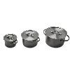 Mini Casserole 10cm 120ml Satin Finish
