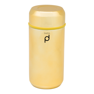 Drink Pod Plus 350ml Metallic Gold