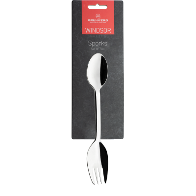 Windsor 18/0 Carded 2 Sporks
