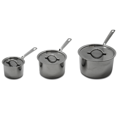 8cm,240Ml Mini Sauce Pan,Mirror Fin