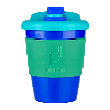 Drink Pod Re-Useable Coffee Cup Plastic 340ml Blue