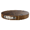 Global End Grain Round Cutting Board 35cm Dia