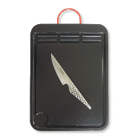 Cutting Board 14X10 Blk Metal Handls