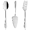 Windsor Carded 18/0 5 Piece Serving Set