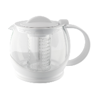 Cafe Ole Shut Off Infuser Teapot 1.2L White