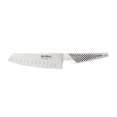 Global Veg Knife 14cm Fluted Blade