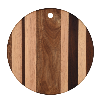 ROUND CUTTING BOARD WITH HOLE, 30.5cm dia x 1.9cm