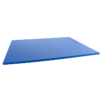Plastic High Density Cutting Board 45x30x1cm Blue