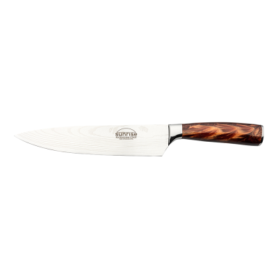 RF Sunrise Chef's Knife 20cm FlutedAmber