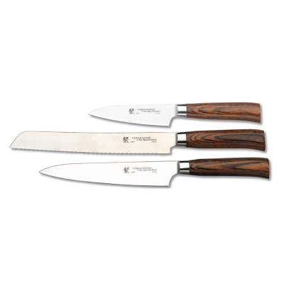 Tamahagane San 3 Piece Knife Set (SN-1105 SN-1108 SN-1118)
