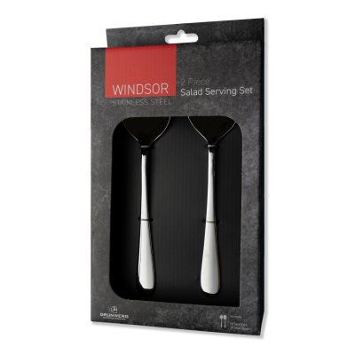 Windsor 18/0 Boxed 2 Piece Salad Set