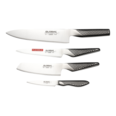 Global 4 Piece Knife Set (G-2,GS-5,GS-11,GS-38)