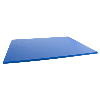 Plastic High Density Cutting Board 45x30x1cm Blue