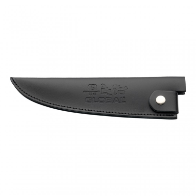 Global Black Leather Sheath Large