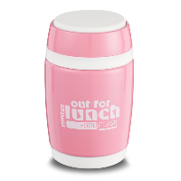 Out For Lunch Food Flask With Spoon 0.38L Pink