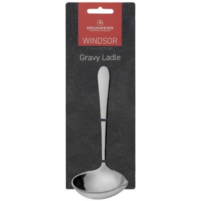 Windsor 18/0 Carded Gravy Ladle
