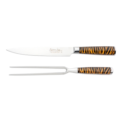 Katana Tiger 2 Piece Carving Set