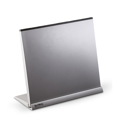 Global Large Alluminium Knife Pad Stand (For up to 5 Knives)