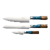 Katana Elements 3 Piece Knife Set Ocean Blue