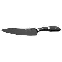 RF Ashwood Black Hammered Chef's Knife 20cm