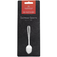Windsor Carded 18/0 4 Espresso Spoons