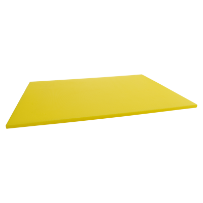 Plastic High Density Cutting Board 45x30x1cm Yellow