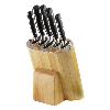RF Sharp'N Rubberwood Self Sharpening Knife Block with 5 Knives