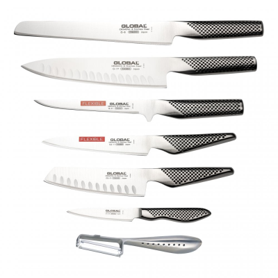 Global 8 Piece Knife Case Set (G-8,21,77, GS-11,38,91,76)