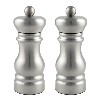 G Mill 6600 2 Piece Clear S/S Salt & Pepper Mill Set 11cm