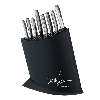Global 10Pce MRJ Knife Block Set Black/Red
