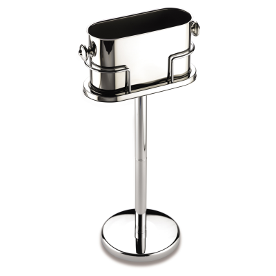 Oval Champagne Bucket & Stand Set