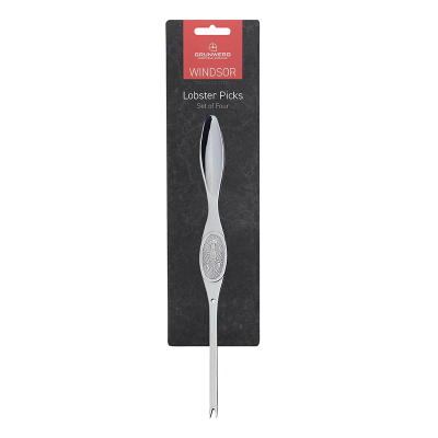 Windsor 18/0 Carded Set of 4 Lobster Picks