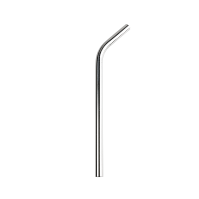 S/S Straws Curved 21.5cm 9mm Dia