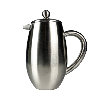 BFD 8 Cup Double Wall Cafetiere Red Satin