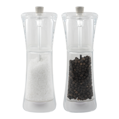 G Mill 9174 2 Piece Acryllic Pepper & Salt Mill 18cm