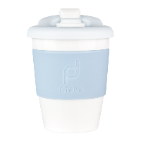 Drink Pod Re-Useable Coffee Cup Plastic 340ml White