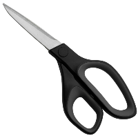 RF Sidebent General Scissors 21cm Black & Grey