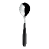 Yin & Yang 2 Soup Spoons Black