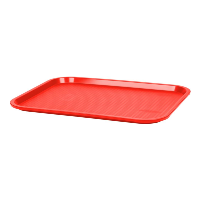 Fast Food Tray 14" X 10" Red