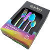 Windsor 18/10 16 Piece Cutlery Set Rainbow Finish