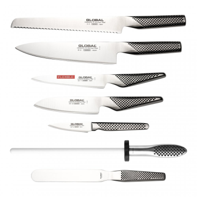 Global 8 Piece Knife Case Set (G-2,9, GS-11,35, 46, G-74, GS-21/6)