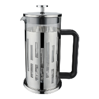 Graphico 5 Cup Cafetiere 600ml Chrome