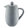 BFD 8 Cup Double Wall Cafetiere Grey Granite