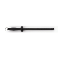 RF Black Ceramic Sharpening Rod with End Cap 28cm