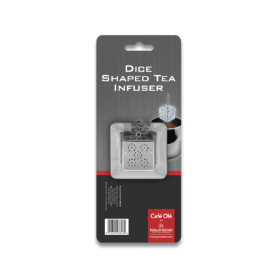 Tea Infuser, Dice Shape, Carded