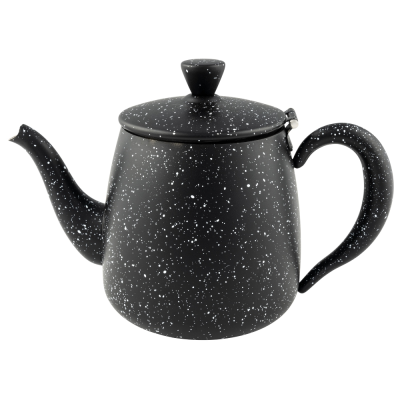 Premium Teapot 48oz Black Granite