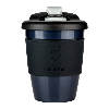 Drink Pod Re-Useable Coffee Cup Plastic 340ml Black