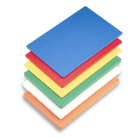 Chopping Board 18"X12"X1" Yellow