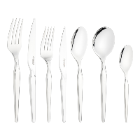 56 PIECE CUTLERY SET FOR 8 PEOPLE - RAYON